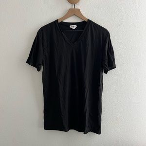 LNA California Black Vneck Tshirt